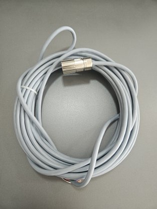 10002438-2 -  CABO  PVC 10M  CONECTOR M23 12 PINOS FEMEA SENTIDO HORARIO COM PONTA LIVRE