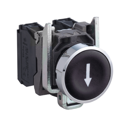 XB4BA3351 - Botao 22mm Metalico A 2-Estrangeira Adquirida No Mercado Internoulsao Com Seta