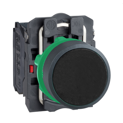 XB5AA25 - Botao Plast. Fac. 22mm Imp. Completo C/ 1na + 1nf Preto