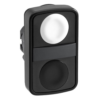 ZB5AA7120 - Cabecote Botao 22mm Plastico Duplo Coman
