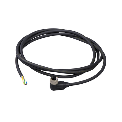 XZCP53P11L2 - Cabo Pur Com Conector Femea M12 Angular 8p 2m