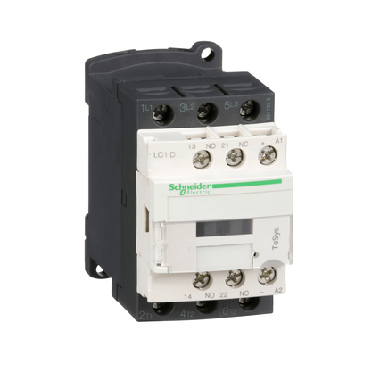 LC1D12BD - Contator De Potencia 3p 12a 5,5kw/7,5cv 1na+1nf 24vcc - Parafuso