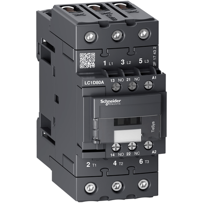 LC1D80AM7 - Contator De Potencia 3p 80a 37kw/50cv 1na+1nf 220vca - Parafuso