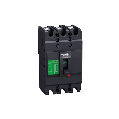 EZC100N3020 - Disjuntor Termomagnetico 3p 20a Alavanca Basculante