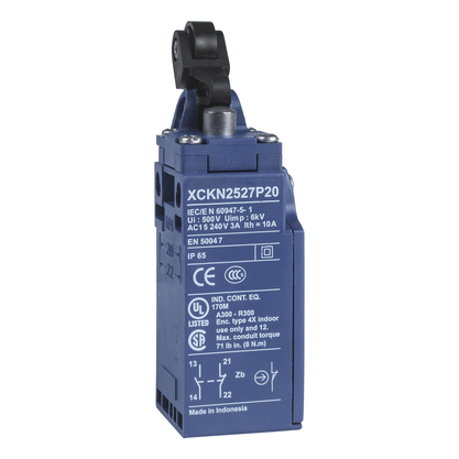 XCKN2127G11 - Fim De Curso Plastico Na+Nf Atuacao Vert