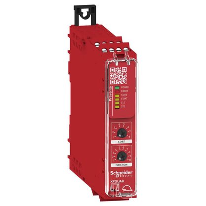 XPSUAK12AP - Relé de Segurança Universal - 2 Canais de Entradas - 2 Saídas NA / 1 Saída NF - Conector Parafuso - 24 Vac/cc | Schneider Electric