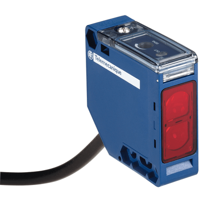 XUK9APANL2 - Sensor Fotoeletrico Reflex Polar 50x50x18 Plast Sn 6m Pnp 1na - Cabo 2m
