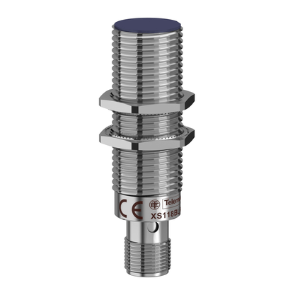 XS118BLPAM12 - Sensor Indutivo Faceado M18 Metalico Sn 5mm Pnp 1na - Conector M12