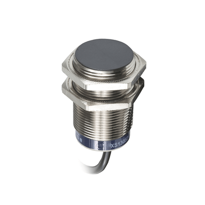 XS130B3PAL2 - Sensor Indutivo Faceado M30 Metalico Sn 15mm Pnp 1na - Cabo 2m