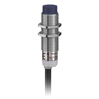 XS212BLPAL2 - Sensor Indutivo Nao Faceado M12 Metalico Sn 4mm Pnp 1na - Cabo 2m