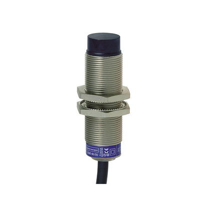 XS618B4PAL2 - Sensor Indutivo Nao Faceado M18 Metalico Sn 12mm Pnp 1na - Cabo 2m