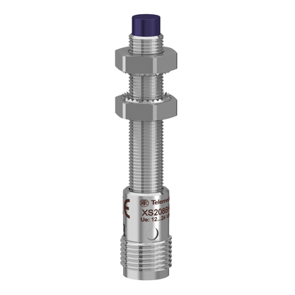XS208BLPAM12 - Sensor Indutivo Nao Faceado M8 Metalico Sn 2.5mm Pnp 1na - Conector M12