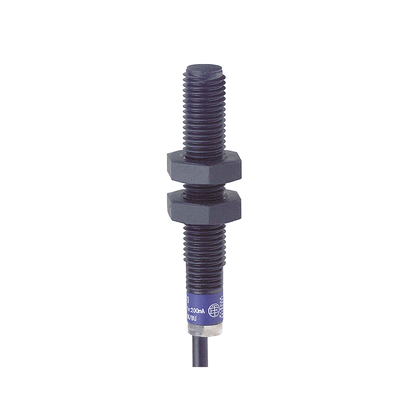 XS4P08PA370 - Sensor Indutivo Não Faceado M8 Plástico Sn 2.5mm Pnp 1na - Cabo 2m