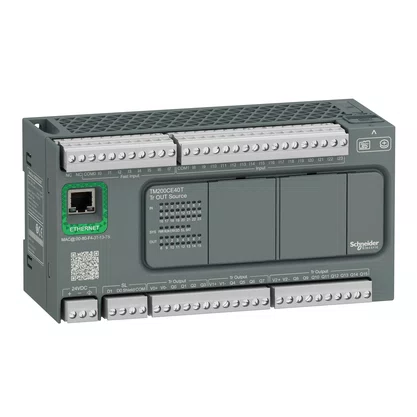 CLP M200 Ethernet 24di 16do Pnp - 24vcc | TM200CE40T