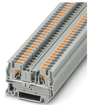 3211757 -  BORNE DE PASSAGEM CONEXÃO PUSH-IN 0,2MM²  - 6 MM² CINZA  3211757 -  BORNE DE PASSAGEM CONEXÃO PUSH-IN 0,2MM²  - 6 MM² CINZA