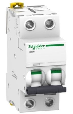 Disjuntor Acti9 iC60N 2P 10A 440V curva C | Schneider Electric