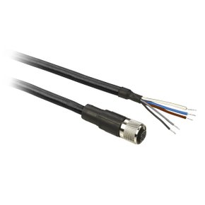 XZCP11V12L5 - Cabo Pur Com Conector Femea M12 Reto 5p 5m