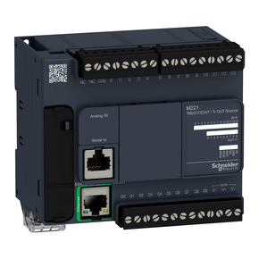 TM221CE24T - Clp M221 14 Ent. Cc + 10 Saidas A Trans. Pnp 24vcc C/ Ethernet - Tm221ce24t