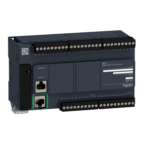 TM221CE40T - Controlador Lógico Programável Modicon M221 c/ Ethernet - 24 Entradas + 16 Saídas - 24VCC - 40 E/S | Schneider Electric