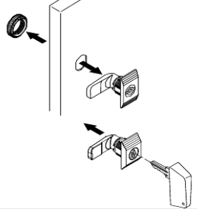 NSYCL405CRN - Fecho Com Chave 405