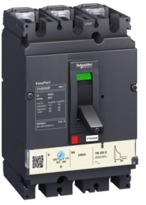 LV525333 - DISJUNTOR EASYPACT CVS250F TM250D 3P