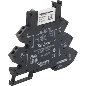 RSL1PRBU - Rele De Interface Slim Montado 1naf 6a 24vcc/Ca - C/ Led Base Mola