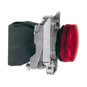 XB4BVB4 - Sinalizador Modular Ø22mm Metálico, Led, Vermelho, 24 Vca/Cc