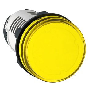 XB7EV05BP - Sinalizador Ø22mm Plástico, Led, Amarelo, 24 Vca/Cc