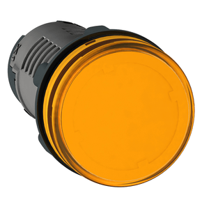 XA2EVB5LC - Sinalizador Ø22mm Plástico, Led, Laranja, 24 Vca/Cc