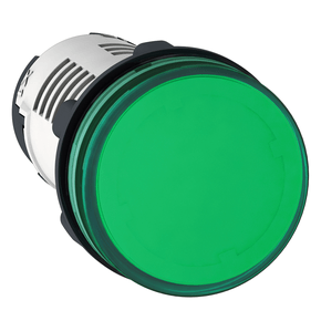 XB7EV03BP - Sinalizador Ø22mm Plástico, Led, Verde, 24vca/Cc