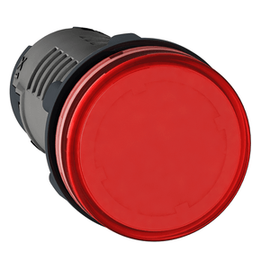 XA2EVM4LC - Sinalizador Ø22mm Plástico, Led, Vermelho, 220 Vca