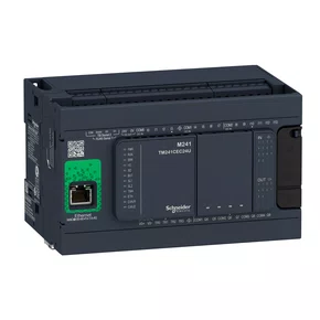 TM241CE24R - Controlador Lógico Programável - 14 Entradas / 6 Saídas Relé + 4 Source (Pnp) - Modbus Tcp/Ethernet Ip/Opc Ua - 110/220 Vac