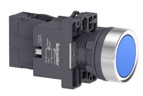 XA2EW36B1 - BOTAO LUMINOSO AZUL 1NA 24V