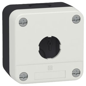 XALB01C - BOTOEIRA PLASTICA VAZIA 1 FURO CINZA XALB01C - BOTOEIRA PLASTICA VAZIA 1 FURO CINZA