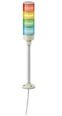 XVGB4SH - COL LUM PREMON 4 COR TUBO ALUM PLACA FIX