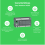 TM200CE24R - Controlador Logico Programavel M200 Ethernet 14di 10do Rele - 110/220vca